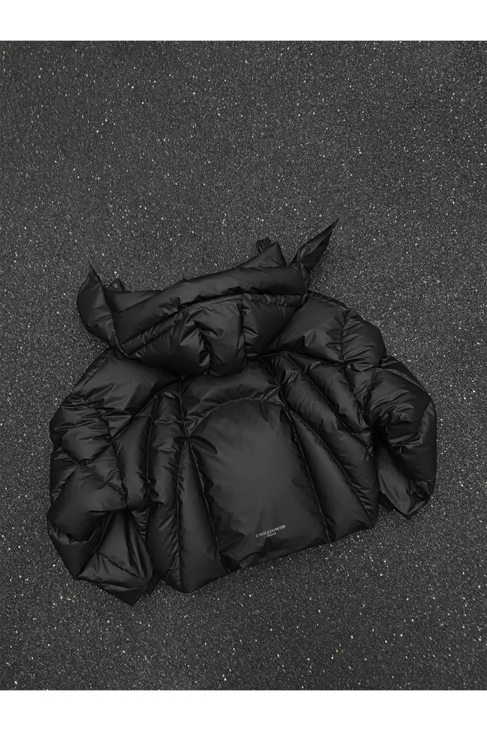 Detachable Deconstruction Splicing Zipper Down Jacket