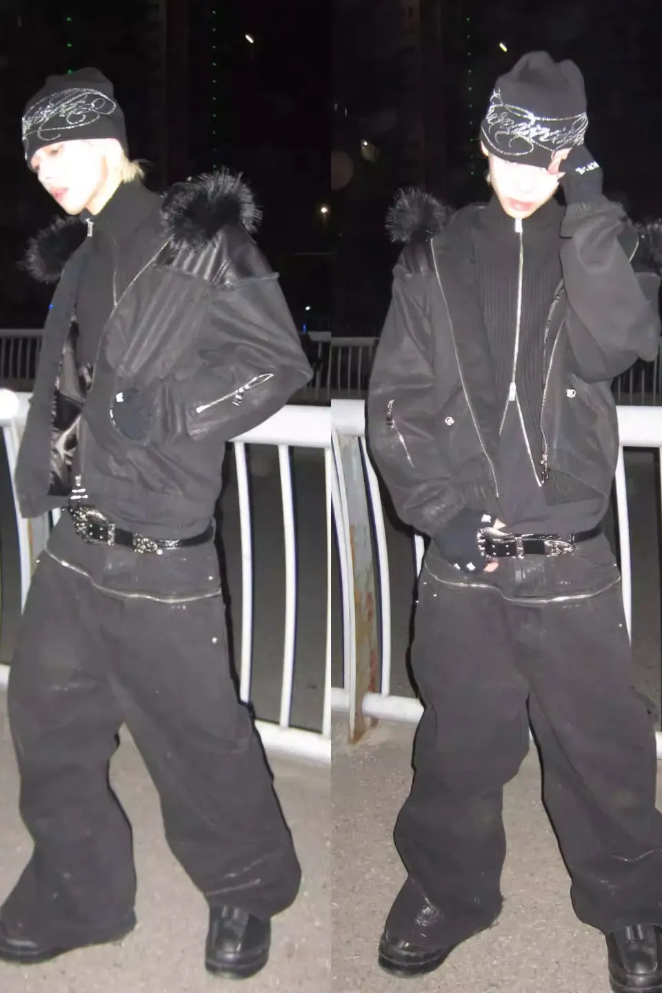 Detachable Fur Hybrid Jacket