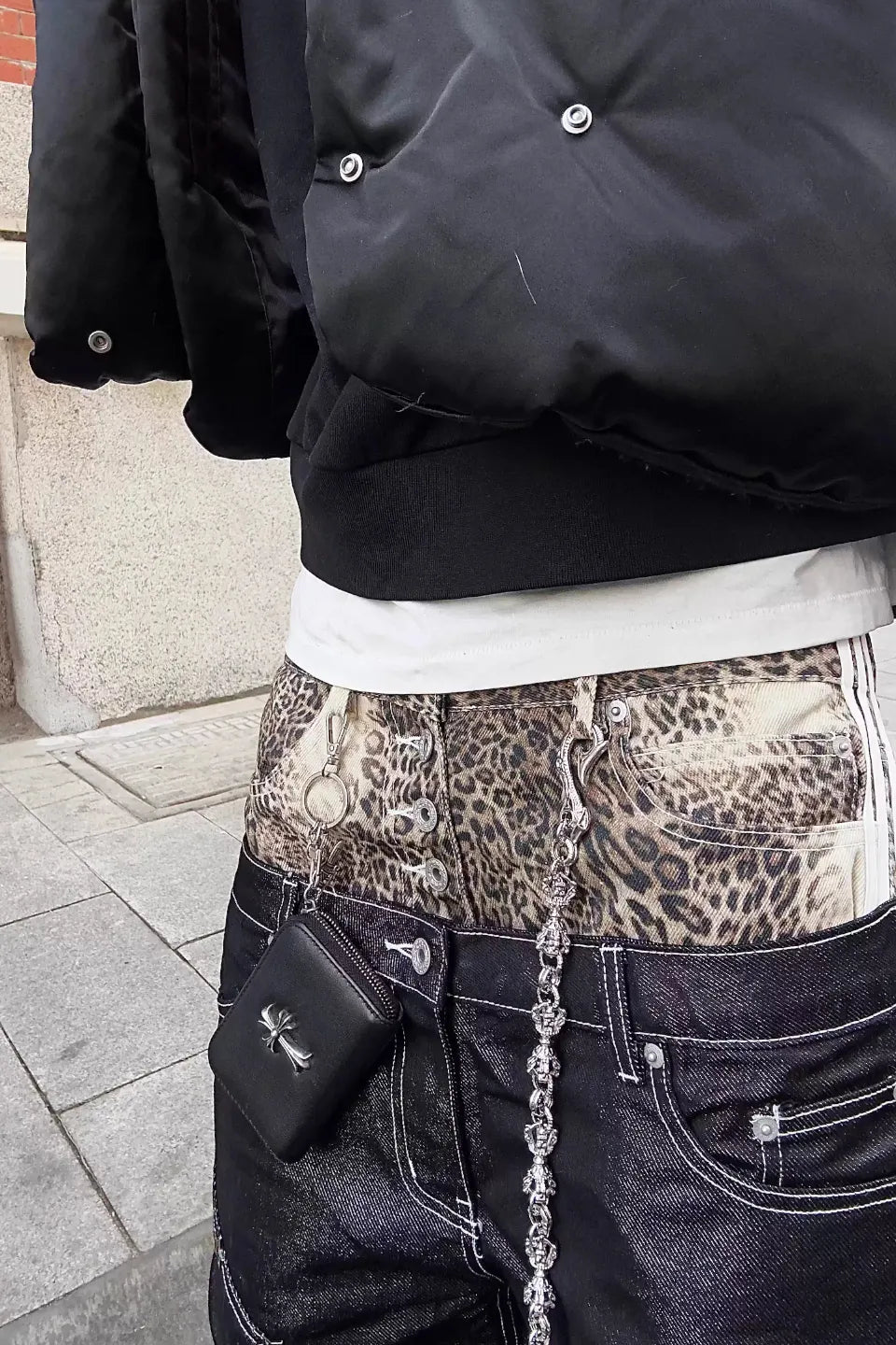 Glossy Vajra Scepter Trouser Chain