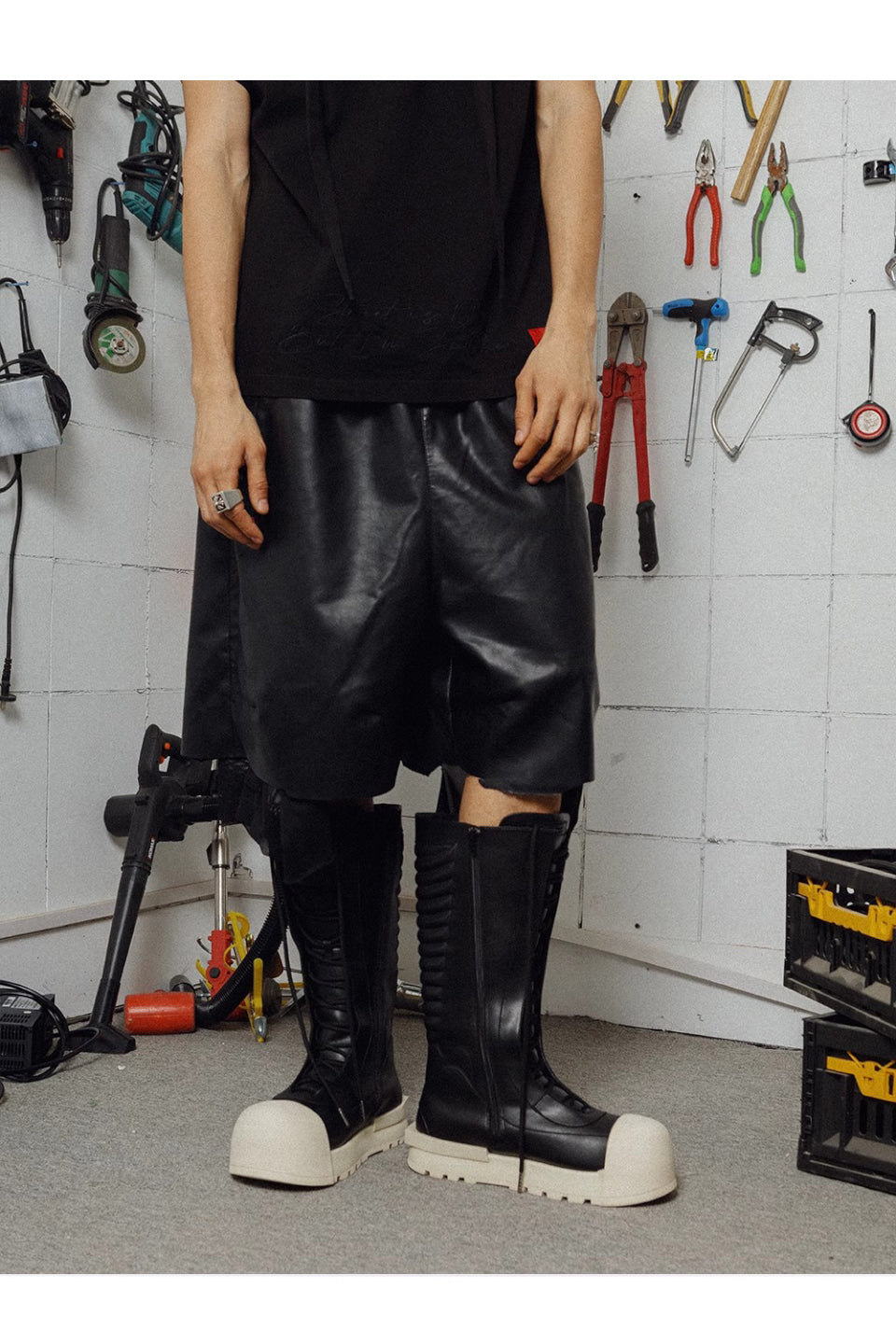 Ironclad Beetle PU High Boots