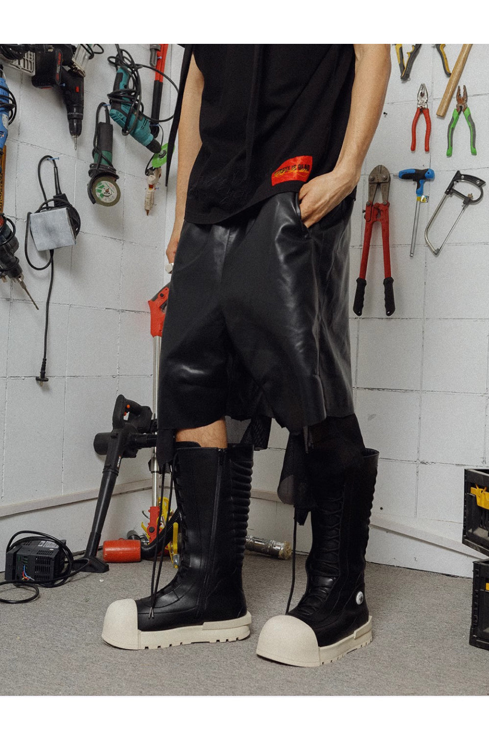 Ironclad Beetle PU High Boots