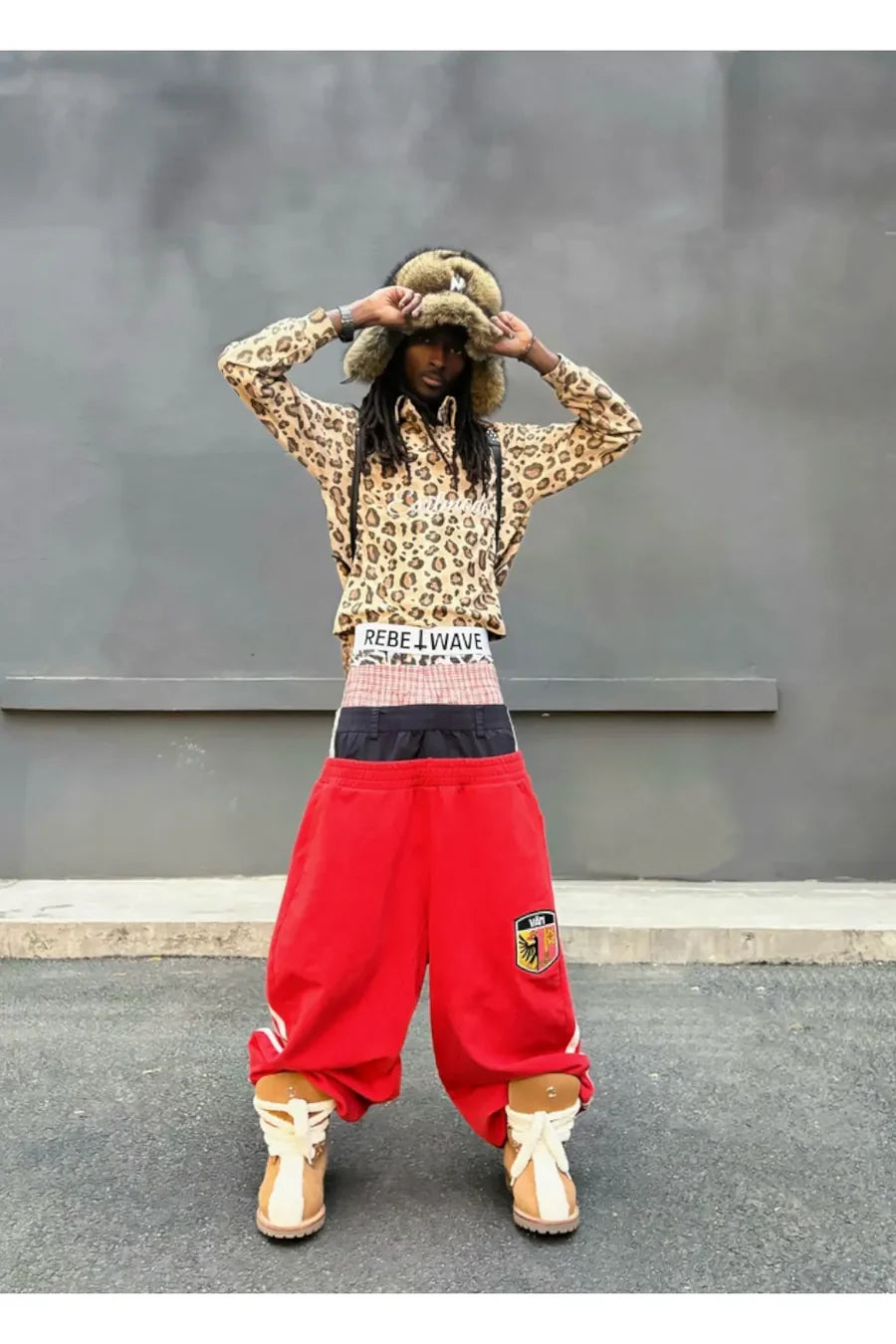 Leopard Print Boxer Shorts