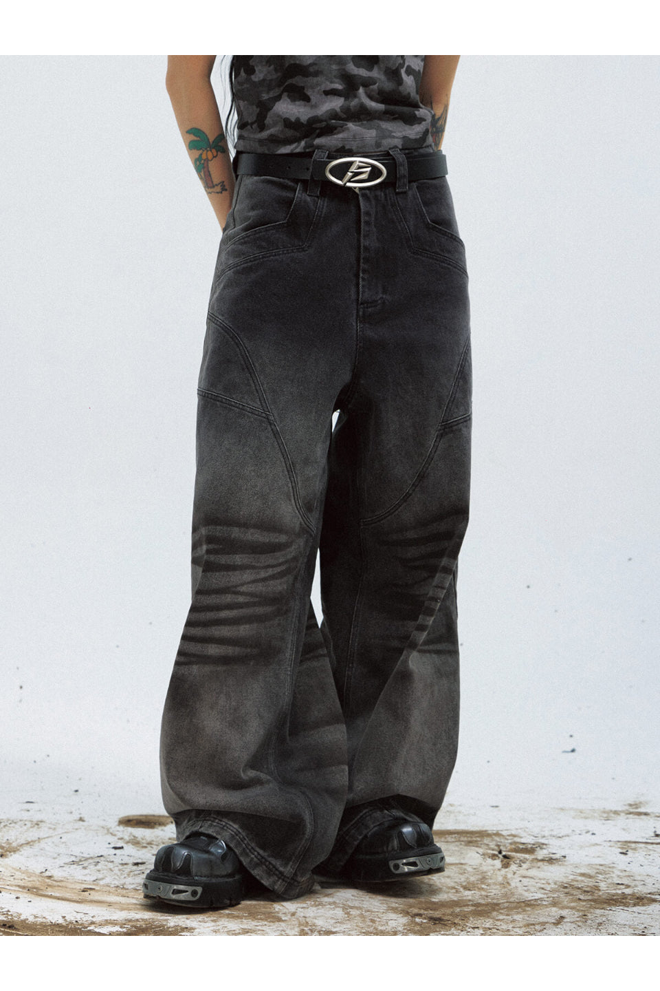 Matte Silver Plated Belt