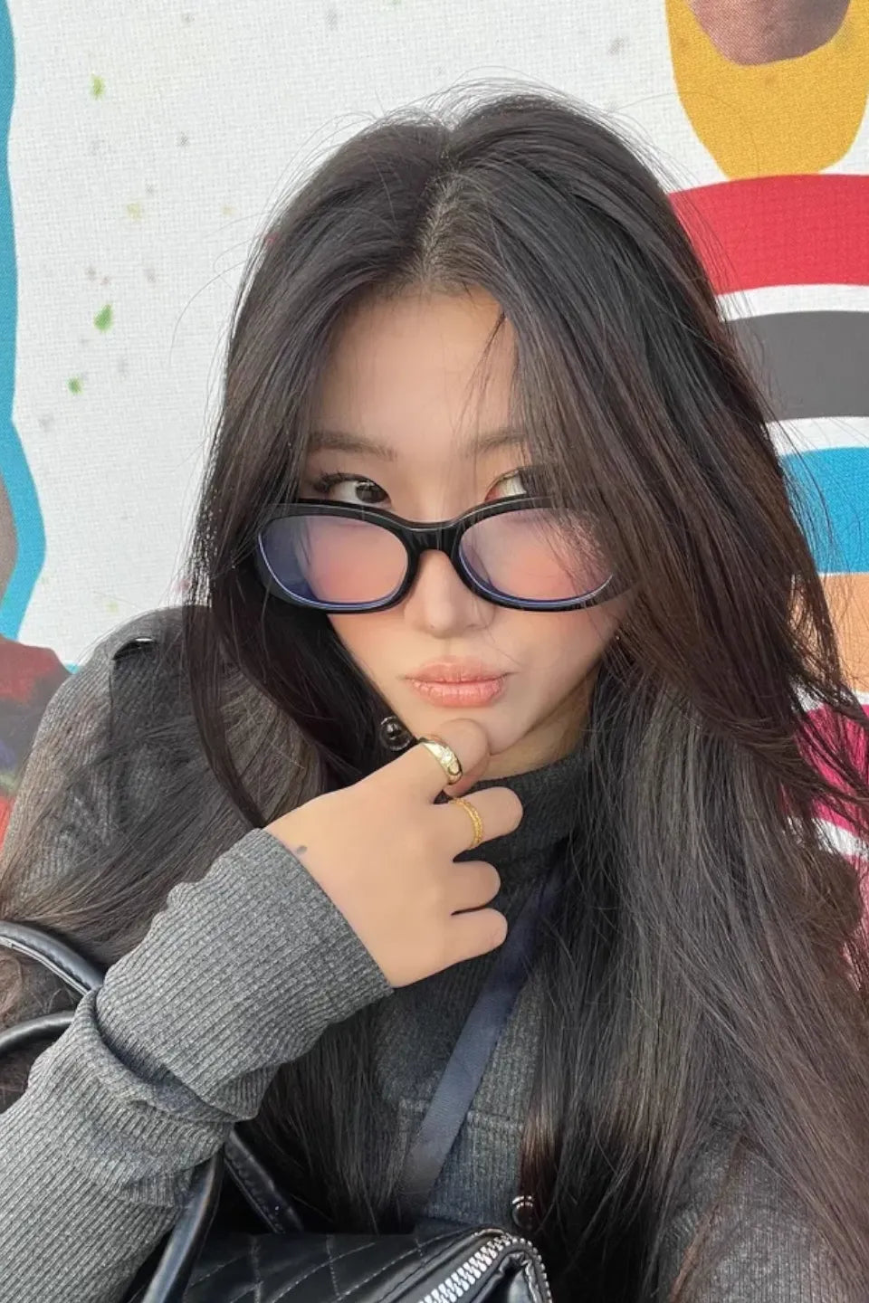 Retro Chic Cat Eye Glasses