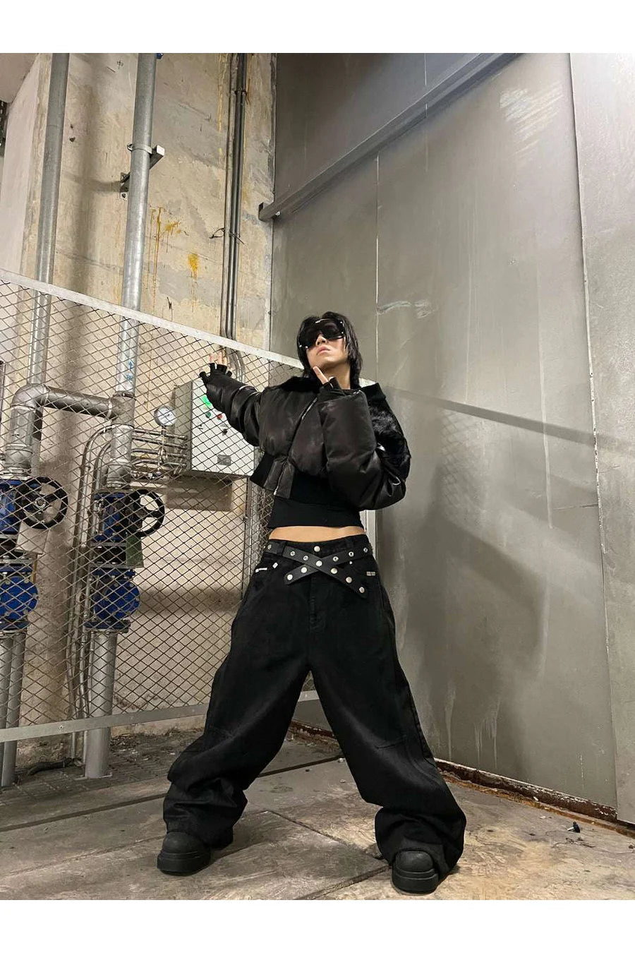 SØL Rivet Button Belt