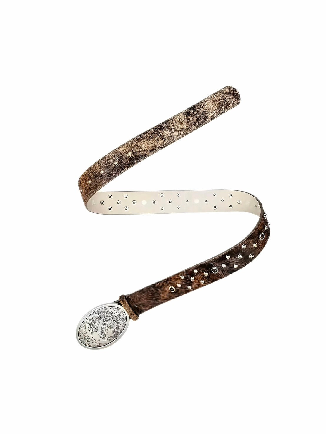 Dragon Tiger Leather Belt