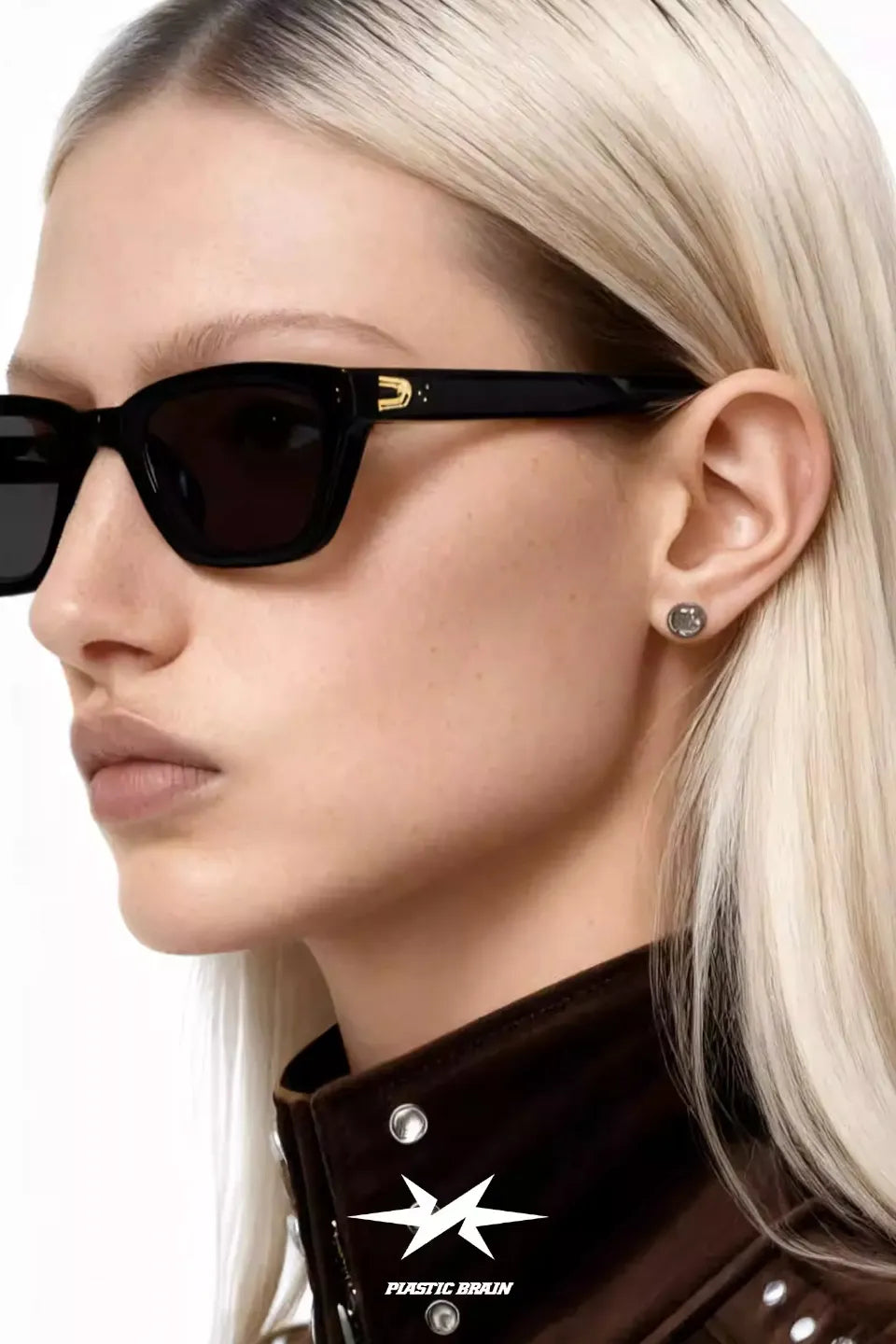Sleek Black Frame Sunglasses