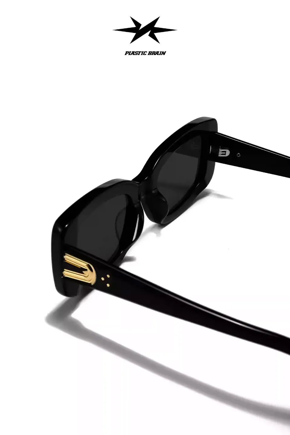 Sleek Black Frame Sunglasses