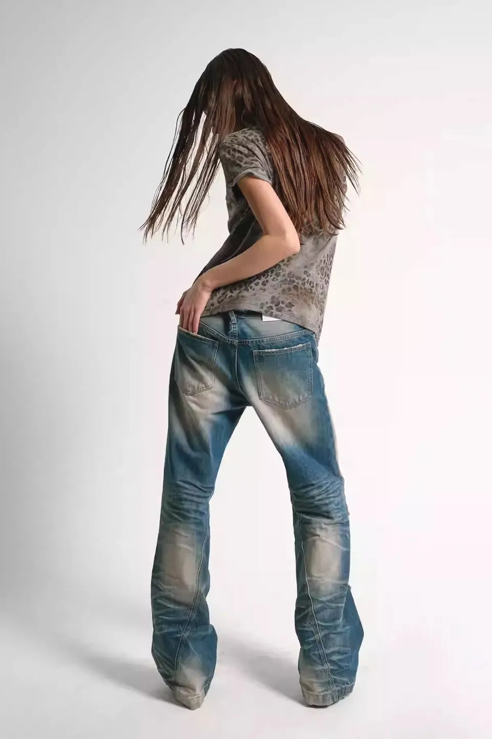 Wave Claw Mud Dyed Denim
